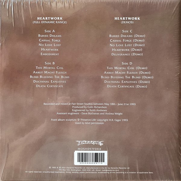 Carcass – Heartwork (Ultimate Edition) - Imagen 2