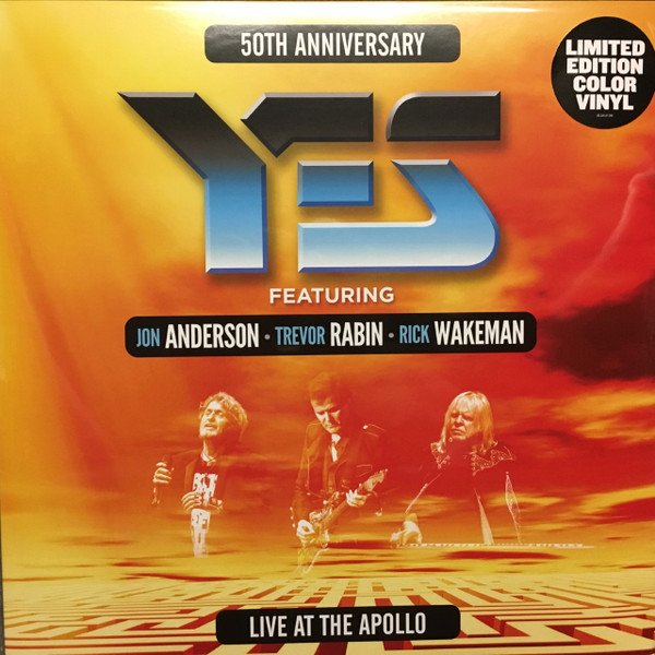 Yes Featuring Jon Anderson, Trevor Rabin, Rick Wakeman – Live At The Apollo (50th Anniversary)