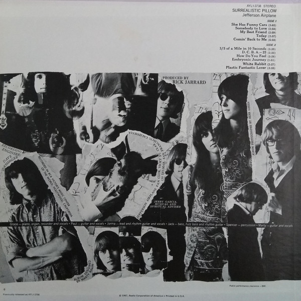 Jefferson Airplane – Surrealistic Pillow - Imagen 2
