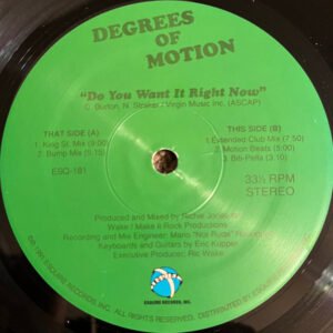 Degrees Of Motion – Do You Want It Right Now