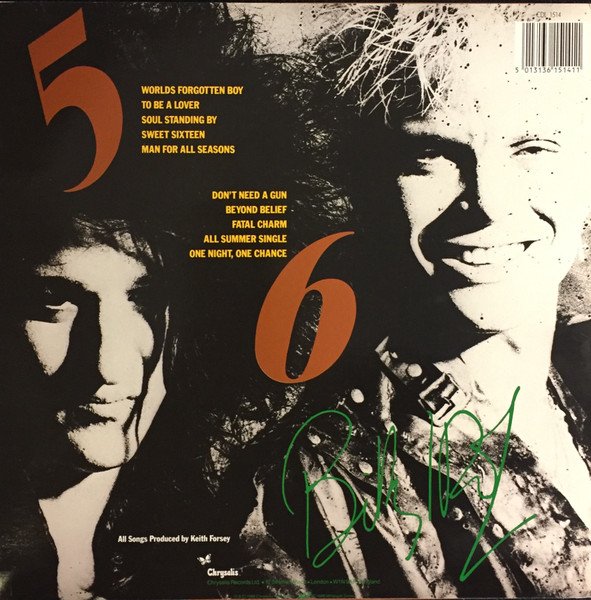 Billy Idol – Whiplash Smile - Imagen 2