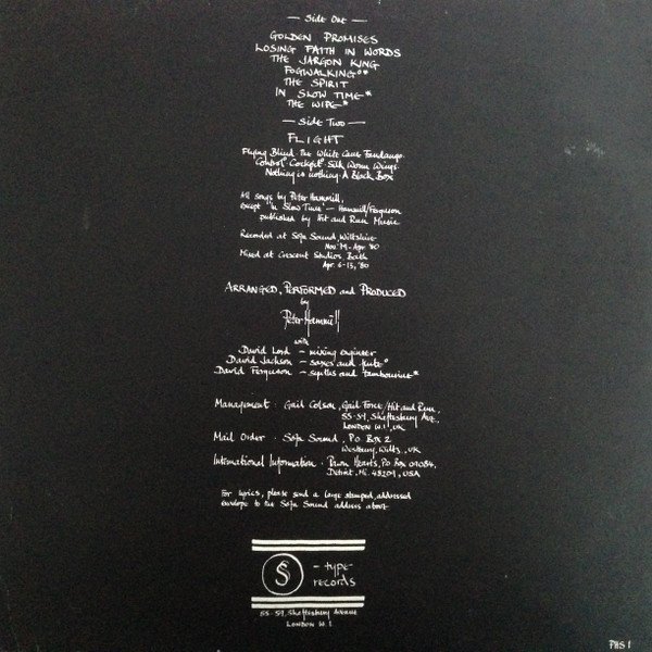 Peter Hammill – A Black Box - Imagen 2